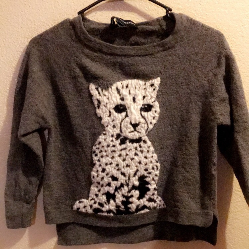 French Connection Crop Sweater